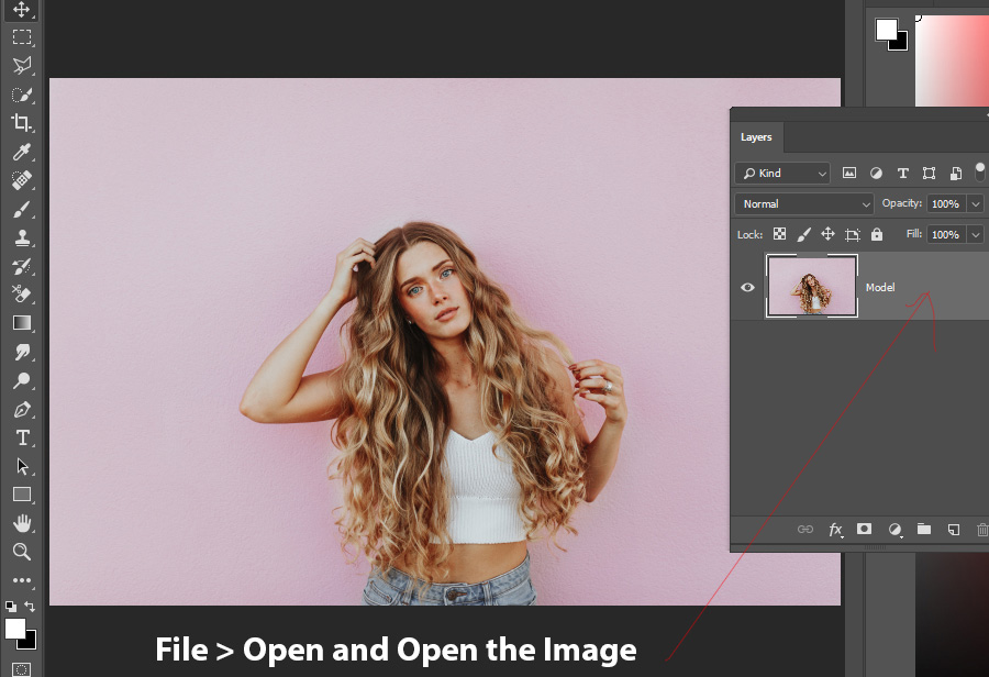 change background color in photoshop cc